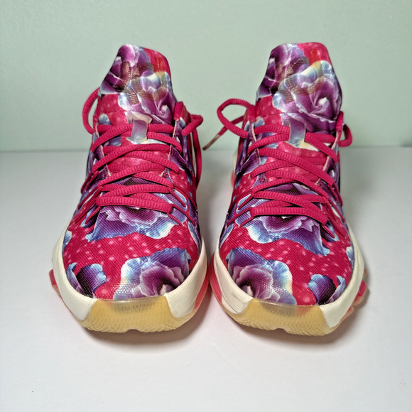 Nike KD 8 Aunt Pearl Pink Sneakers Basketball colorful Size 5 Y Amazing - Picture 2 of 10